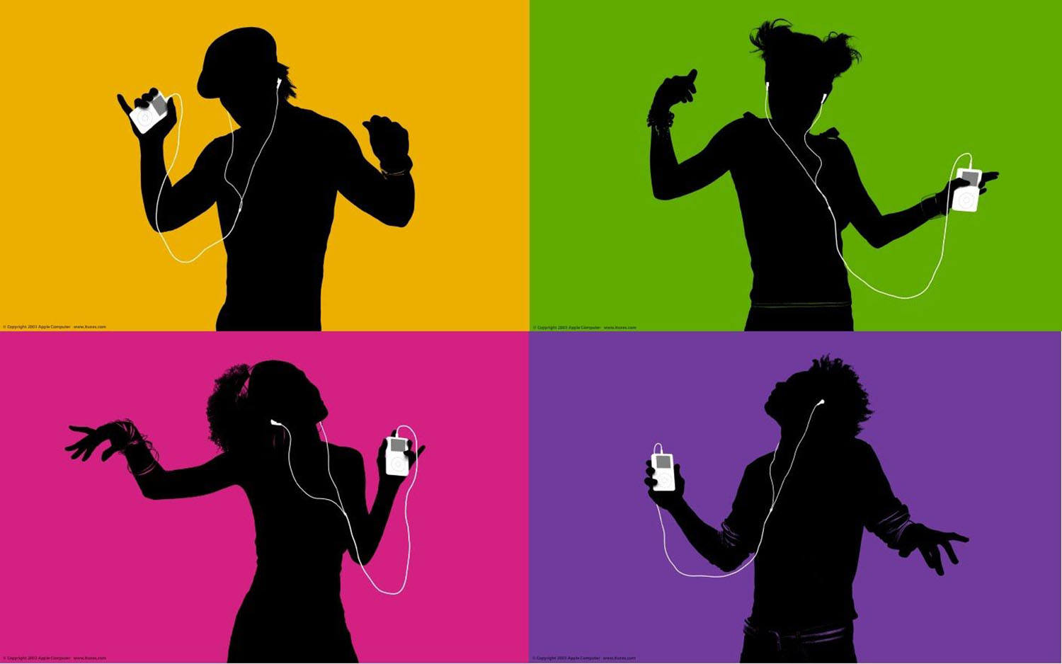 Ipod Silhouettes — Apple