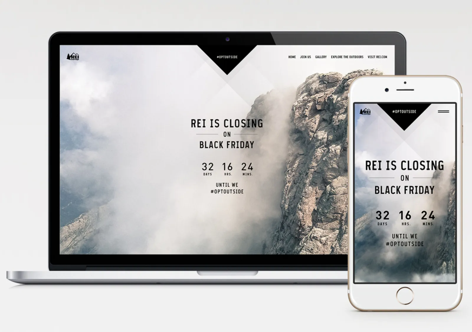 Opt Outside — REI