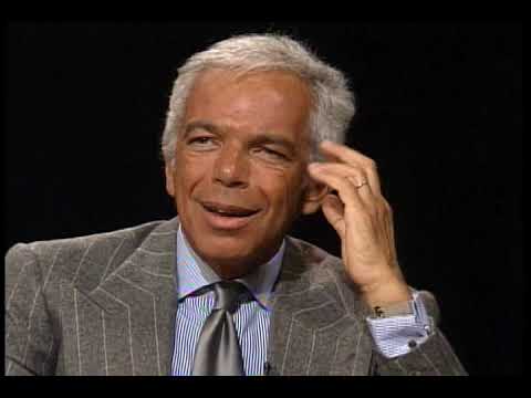 Ralph Lauren in a 1993 interview with Charlie Rose